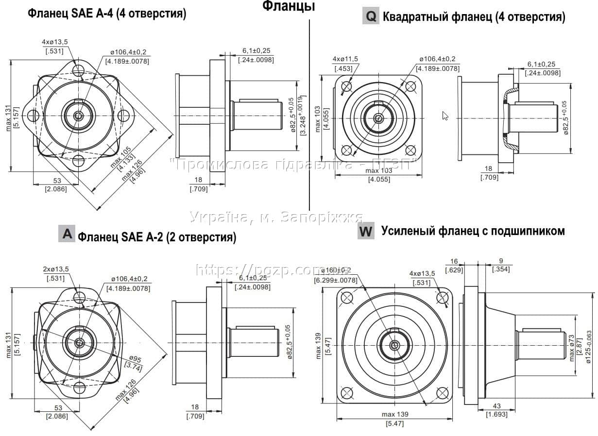 Гідромотор MS/OMS/МГП (M+S Hydraulic/ Danfoss) - 4 Гідромотор MS/OMS/МГП (M+S Hydraulic/ Danfoss) - 4