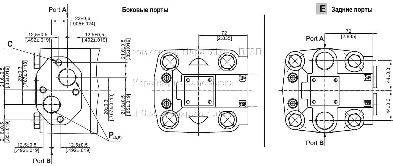 Гідромотори MT/OMT (ліцензія Danfoss) - 3