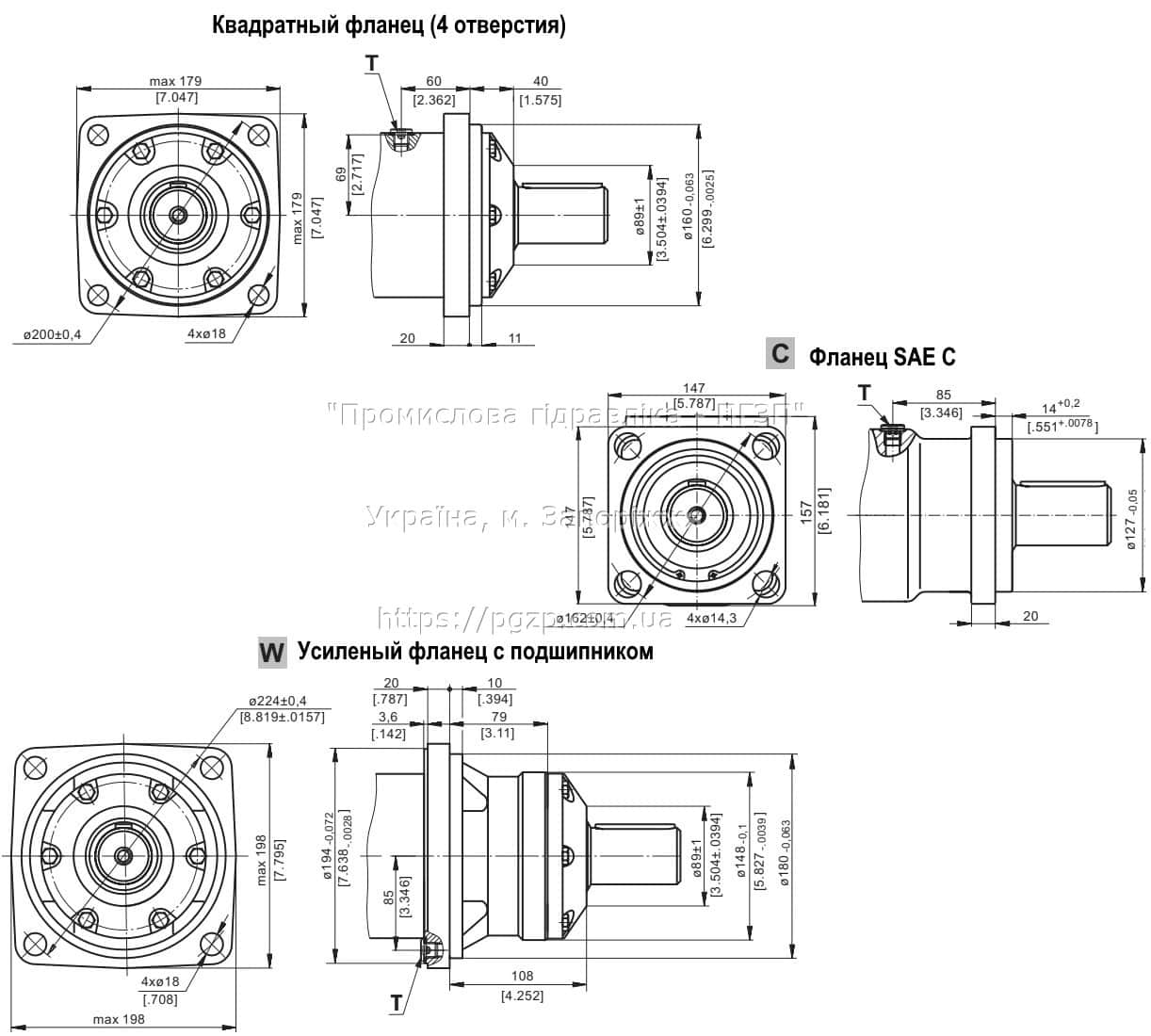 Гидромоторы MV/OMV (лицензия Danfoss) - 3 Гидромоторы MV/OMV (лицензия Danfoss) - 3